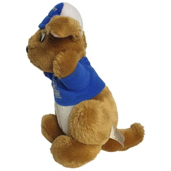 VTG Walmart Snack Bar Kangaroo 9" Plush Toy 1990s Stuffed Animal Collectible - Picture 3 of 6